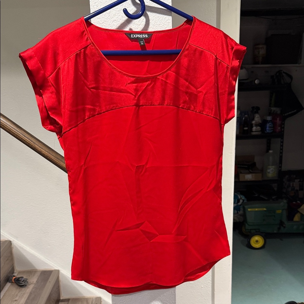 Express Women's Scarlet Blouse